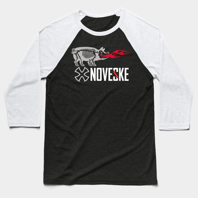 Noveske PIG no Bone Baseball T-Shirt by GhazniShop